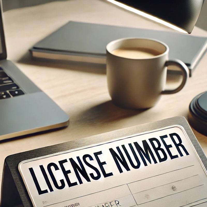 licenses logo category